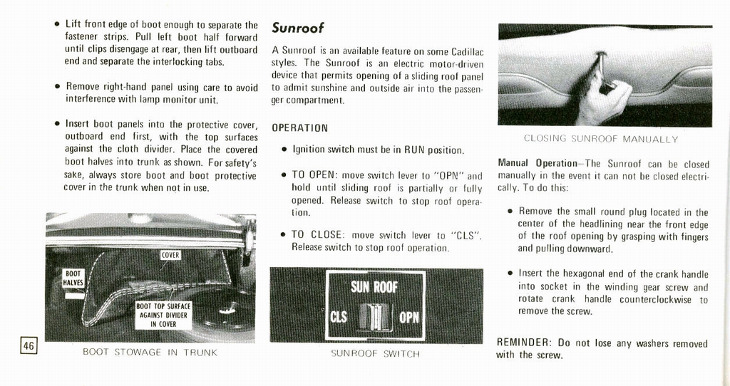 1973 Cadillac Owners Manual Page 3
